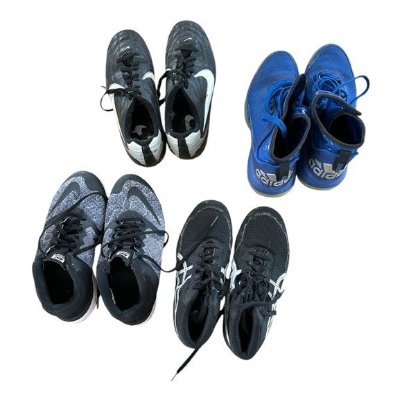 Shoes Adidas Nike Footwear Bundle Various Sizes Great For Sports
